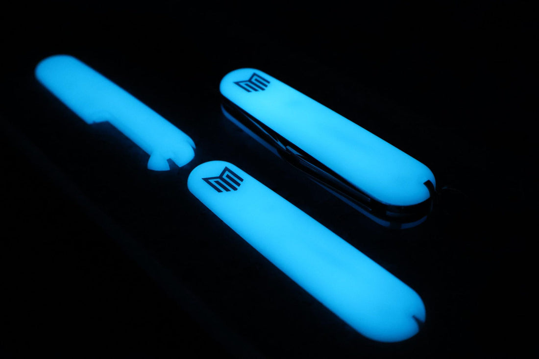 Scales + 91 mm for Victorinox knives / Made in Germany / Blue 