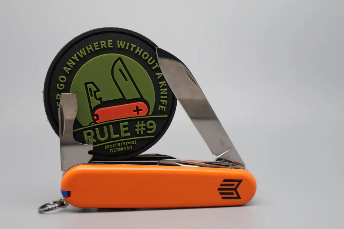 Scales + 91 mm for Victorinox knives / Made in Germany / Orange 