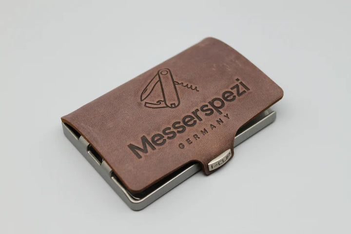 Messerspezi – Original I-CLIP Slim Wallet, Hergestellt in Deutschland
