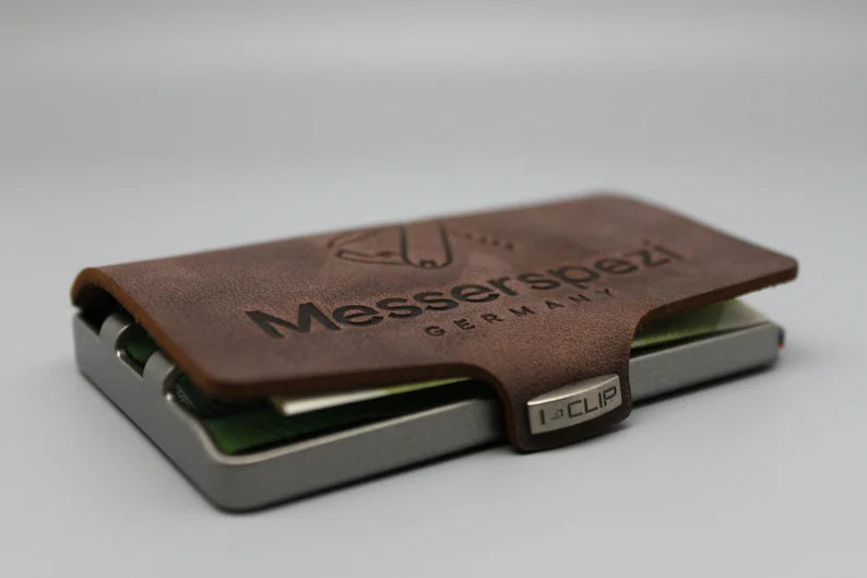 I-CLIP “Messerspezi” – Original I-CLIP Slim Wallet, Made in Germany