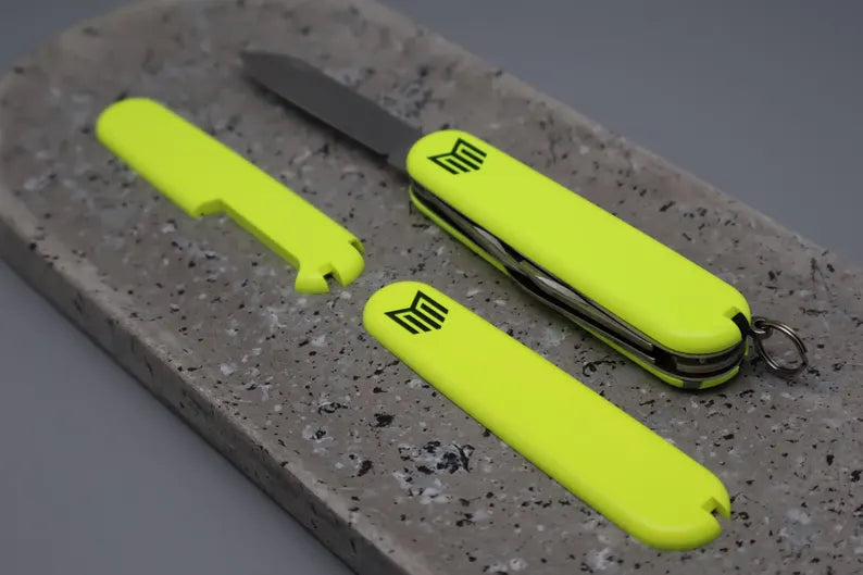 Scales + 91 mm for Victorinox knives / Made in Germany / Green 