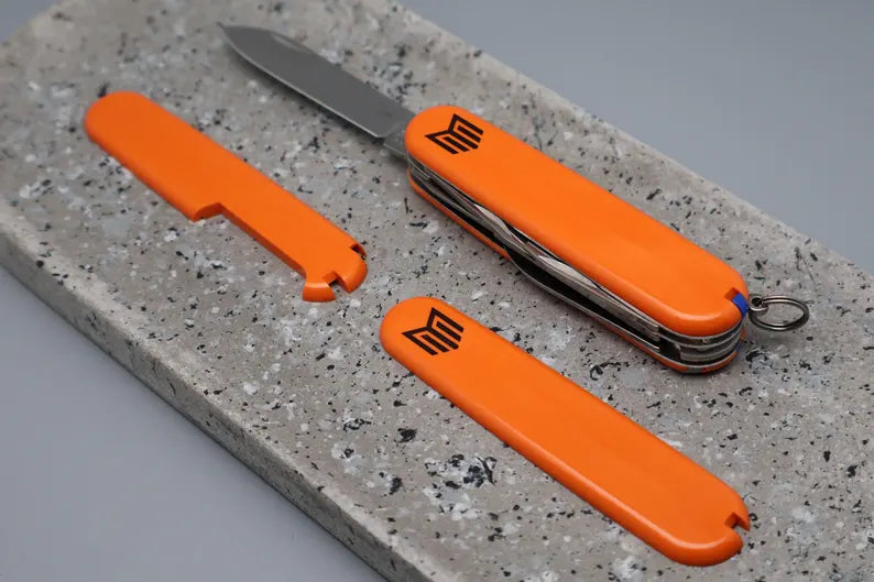 Scales + 91 mm for Victorinox knives / Made in Germany / Orange 